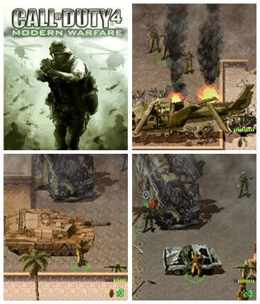 Call of Duty 4 RUS Nokia SE 240x320
