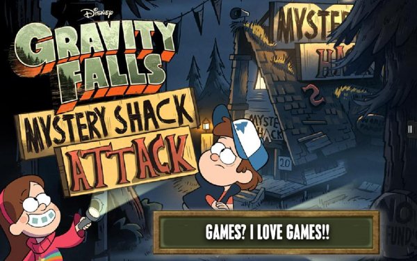 Gravity Falls Mystery Shack Attack v.1.0