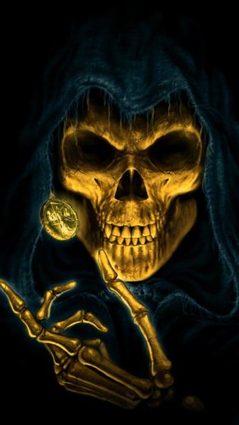 Death Scull gold