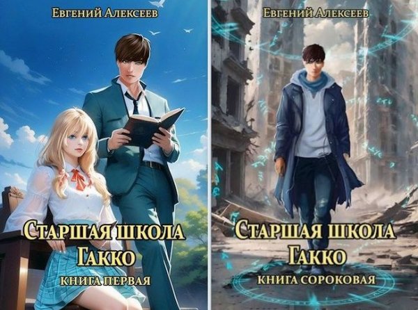 Евгений Алексеев Старшая школа Гакко. Цикл. Книги 0-40