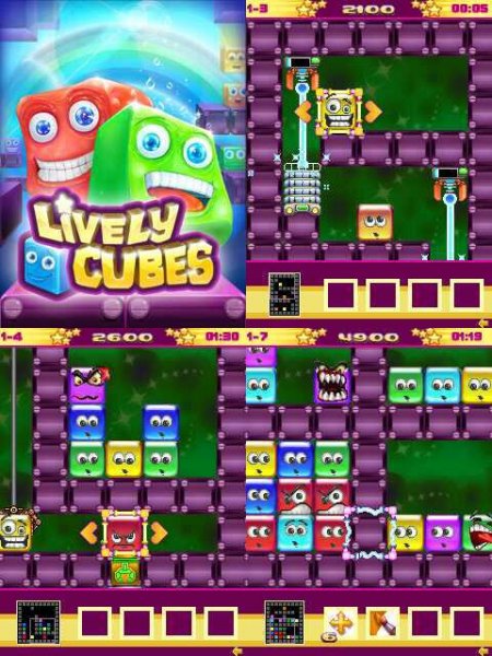 Lively Cubes 320x240