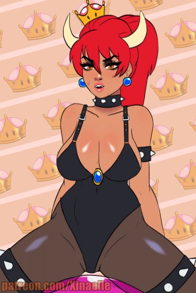 Xinaelle-artist-гифка-Bowsette-4729110