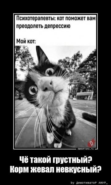 Ты чего такой грустный?