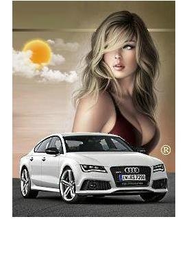 Девушка и авто Флэш 2.0