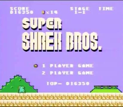 Super Shrek Bros (Unl)