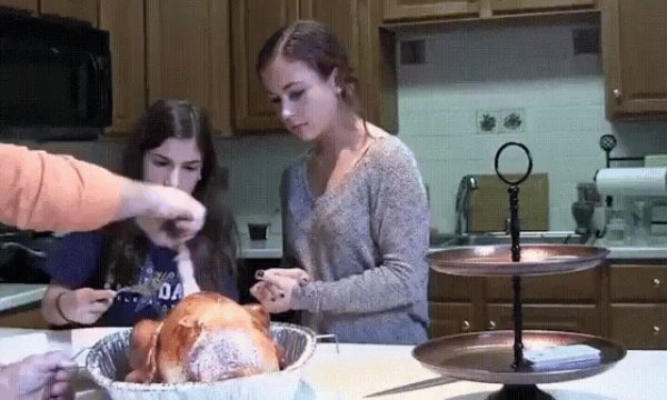 Сказал дочкам, что индейка оказалась беременной