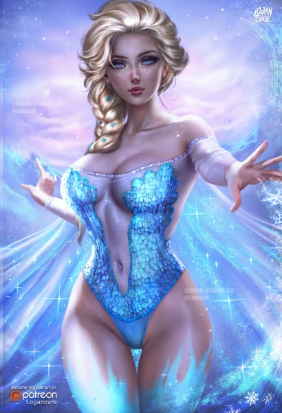 logan-cure-elsa-frozen