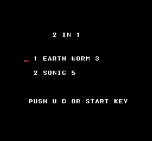 2-in-1 (Earth WormJim 3, Somari Hack)