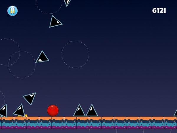 Red Ball Bouncing Dodge Dash 2 v 1.0