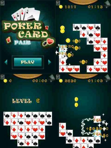 Poker Card Pair 176x208 N72