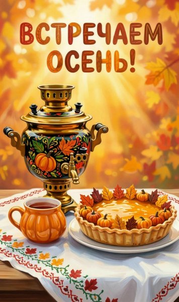 Встречаем осень!