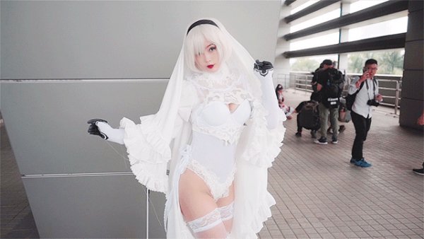 YoRHa-No2-Type-B-NieR-Automata-Nier-(series)-Игры-5123436