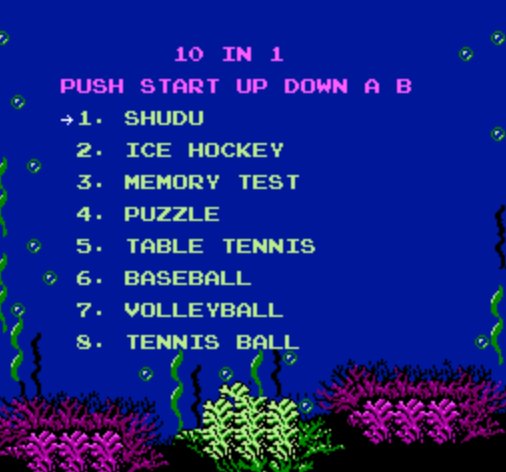 10-in-1 Omake Game