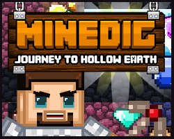 Minedig Journey to Hollow Earth