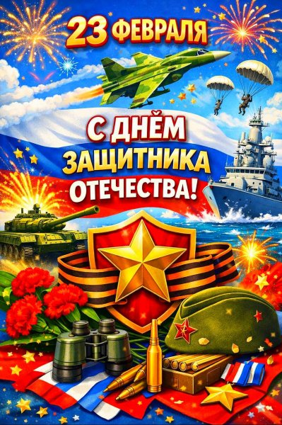 23 февраля