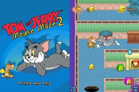 Tom And Jerry 2 Mouse Maze 320x240