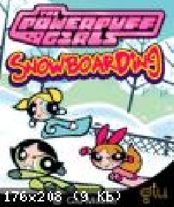 Powerpuff Girls Snowboard Sams 128x160