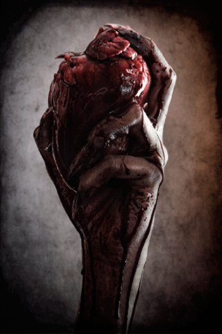 сердце в руке