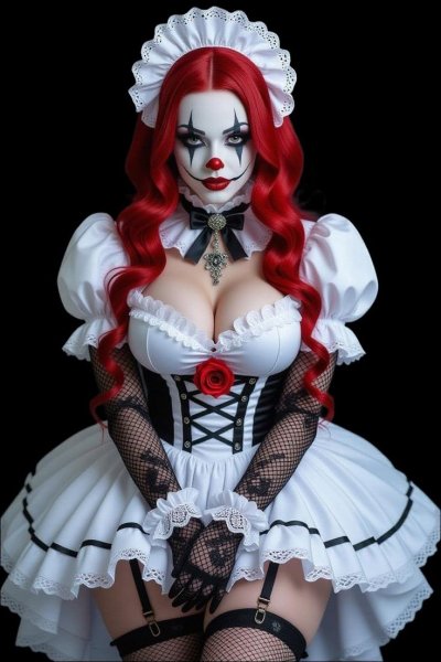 Нorror clown gothic lolita)