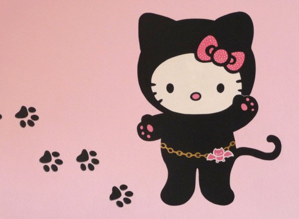 hello kitty wall art by ginas cakes-d45uf57