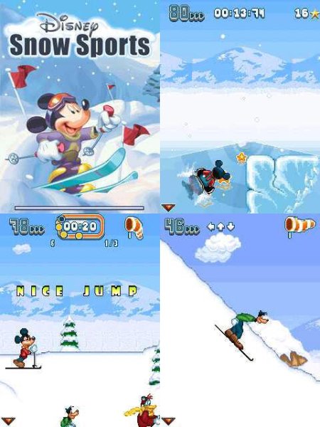 Disney Snow Sports 240x320 6280