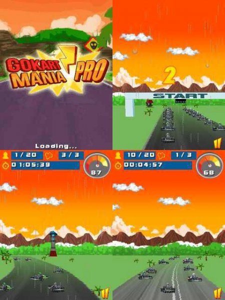 Go Kart Mania Pro 240x320 6280