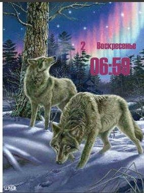 Волки анимация