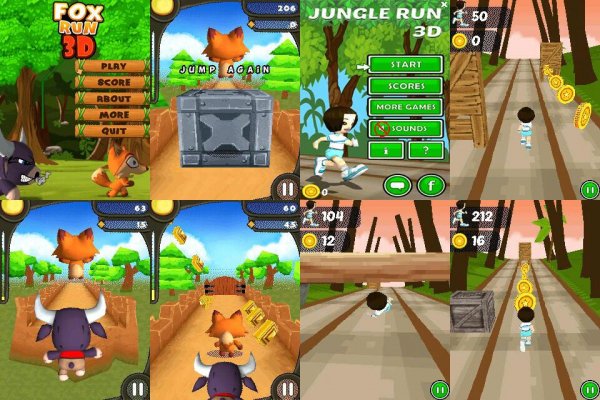 3D Running Adventures 240x320
