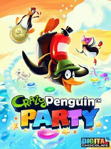 crazy penguin party 128x160