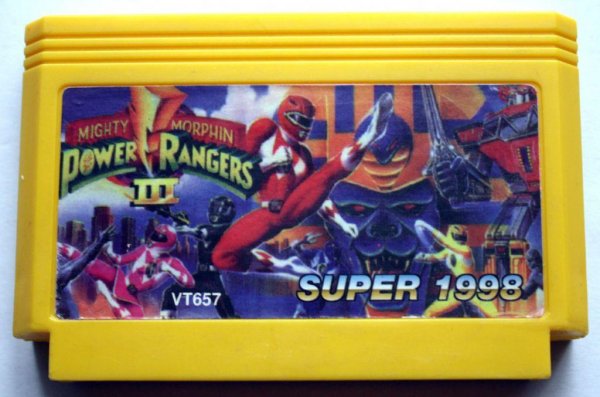 Power Rangers 3 (Rus) Dendy 8bit