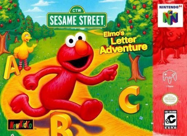 Elmo's Letter Adventure.(N-64)