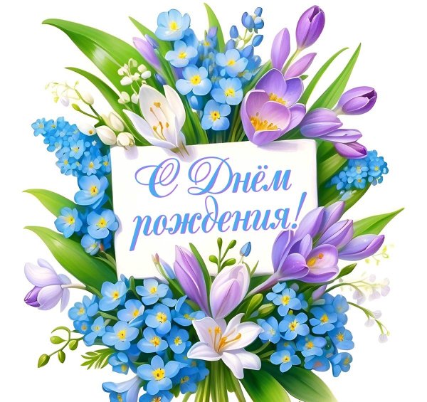 С днем рождения!