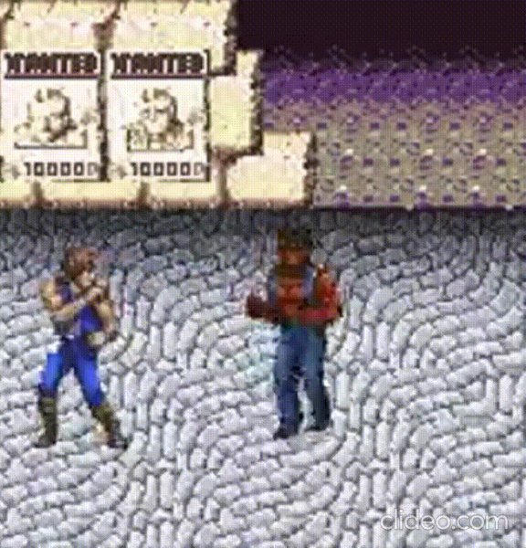 Double dragon advance - flying spin kick