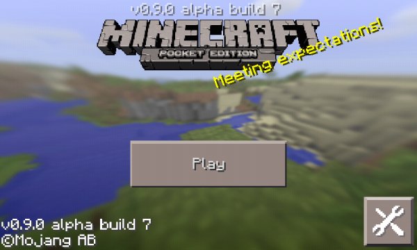 MC:PE 0.9.0 Build 7