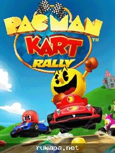 PAC MAN Kart Rally Nok 128x160 RUS
