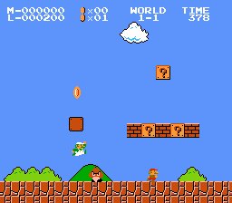 Super Mario Bros (2 players Hack)