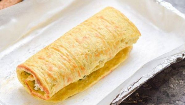 Картофельный рулет с курицей и грибами