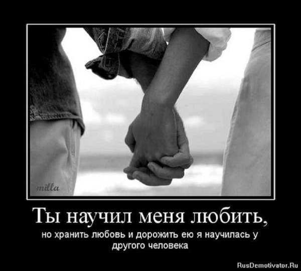 Ты научил меня любить