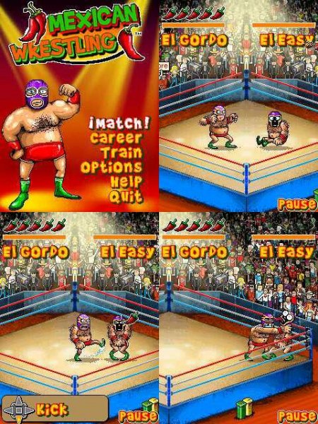 Mexican Wrestling 128x128 5140
