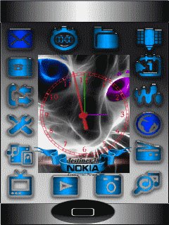 Neon cat icons
