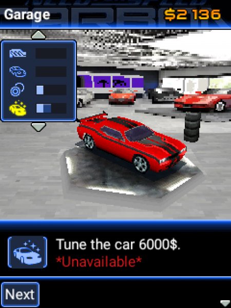 NFS Carbon 240х320