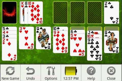 Пасьянс Косынка (Solitaire)