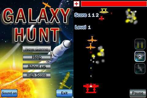 Galaxy Hunt Sam 480x800 S8000