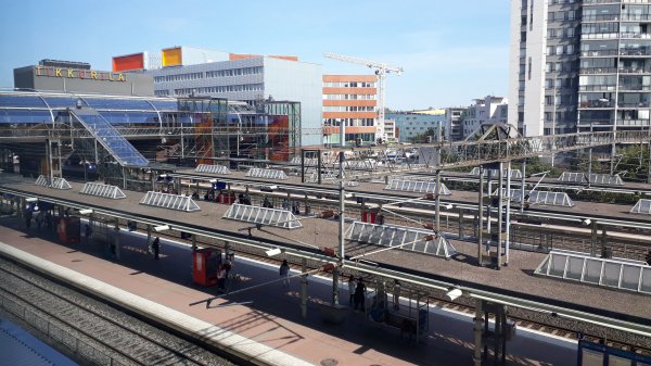 Tikkurila railway station in Vantaa, Finland in August 2019