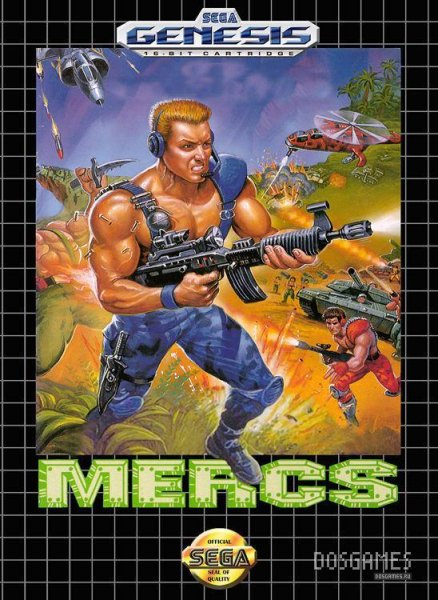 Mercs (Sega MD. GEN 16bit)