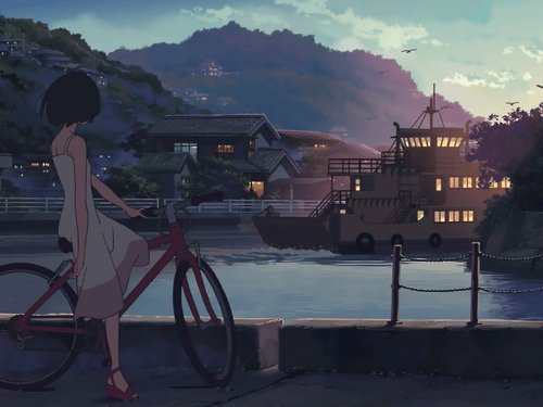 cross road anime gif