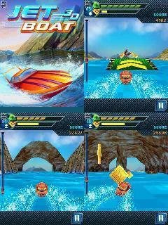 Jet Boat 3D 360x640