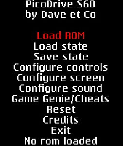 PicoDrive v0 70