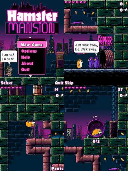 Hamster Mansion 240x320 6280