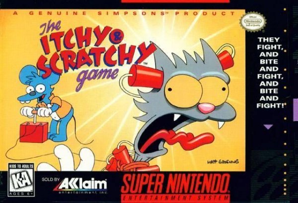 Itchy Scratchy Game The.<SNES>